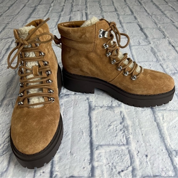 Marc Fisher boots suede leather size 8 - Picture 1 of 11